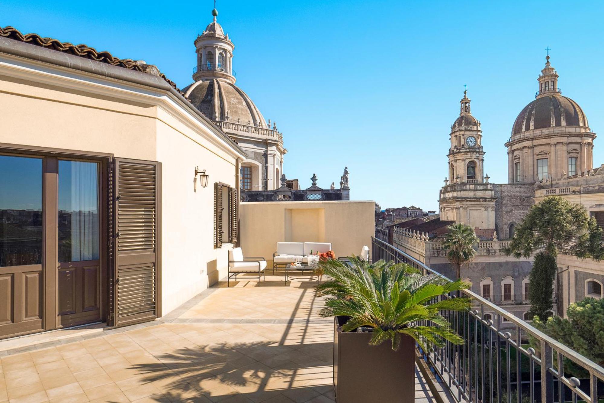 شقة Penthouse Duomo كاتانيا المظهر الخارجي الصورة